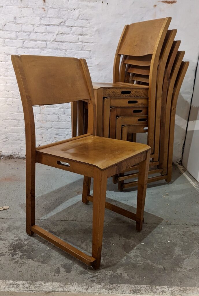 'ORCHESTRA' DINING CHAIRS BY SVEN MARKELIUS, SWEDEN 1930