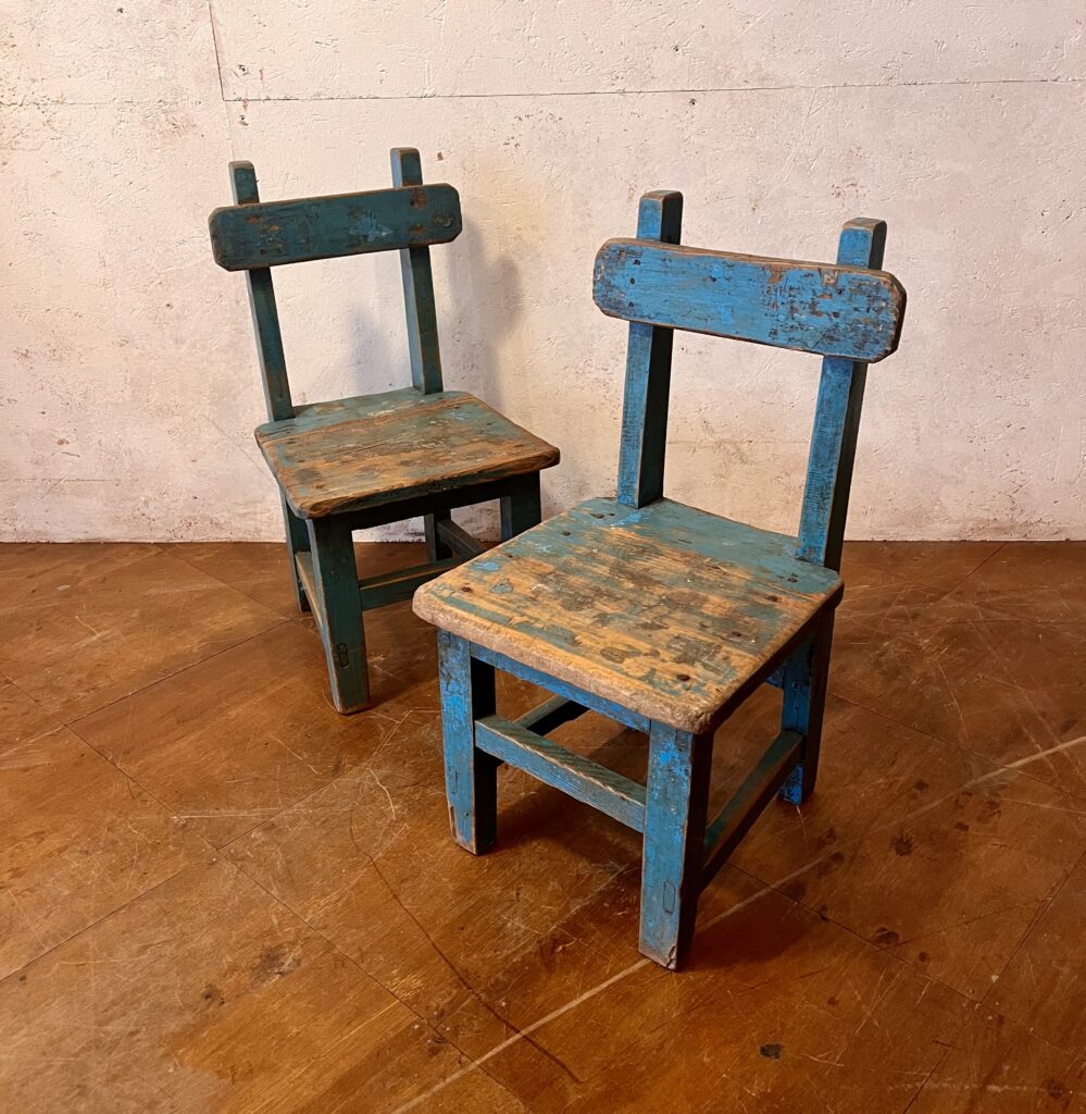 Pair of children chairs