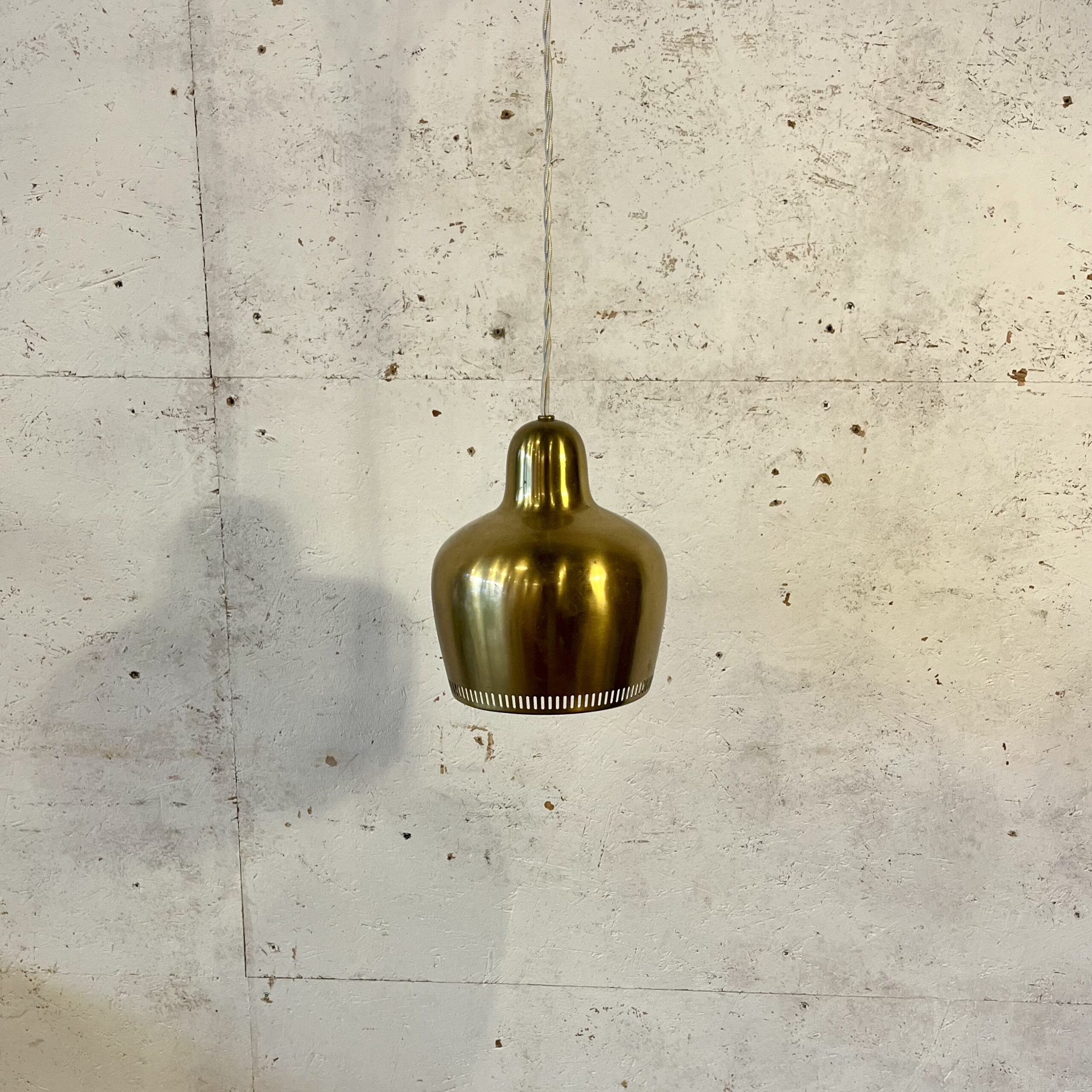 Golden Bell Pendant by Alvar Aalto