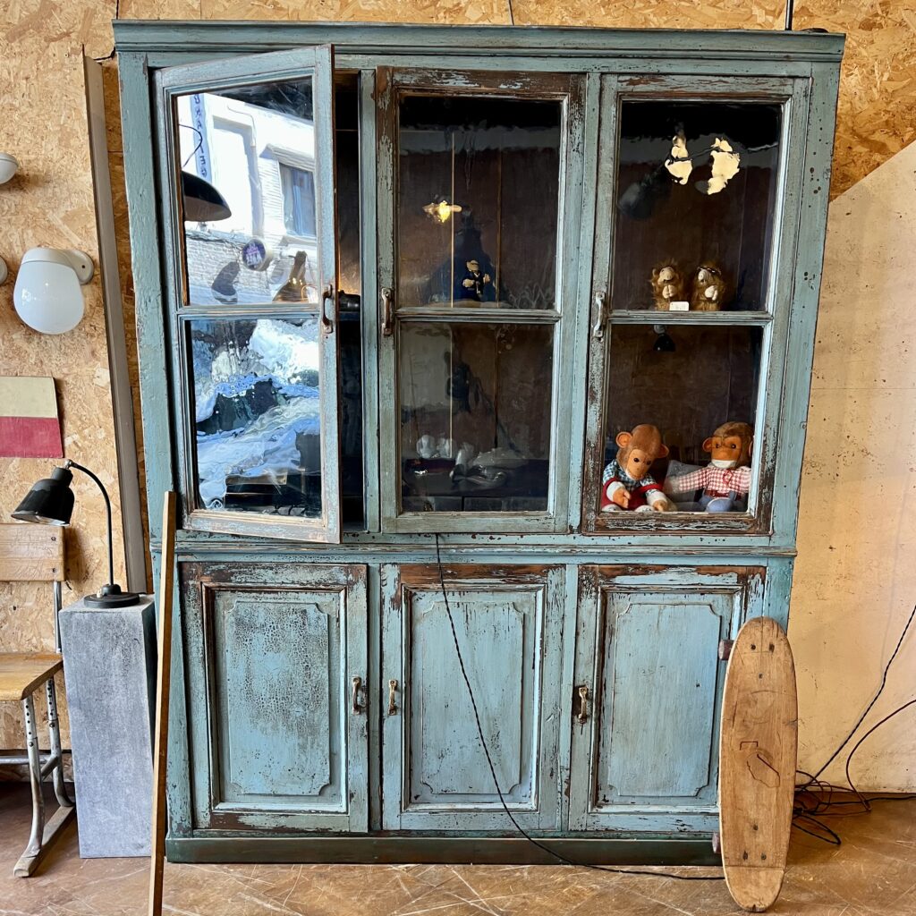 Charming Antique Glass-Front Dresser
