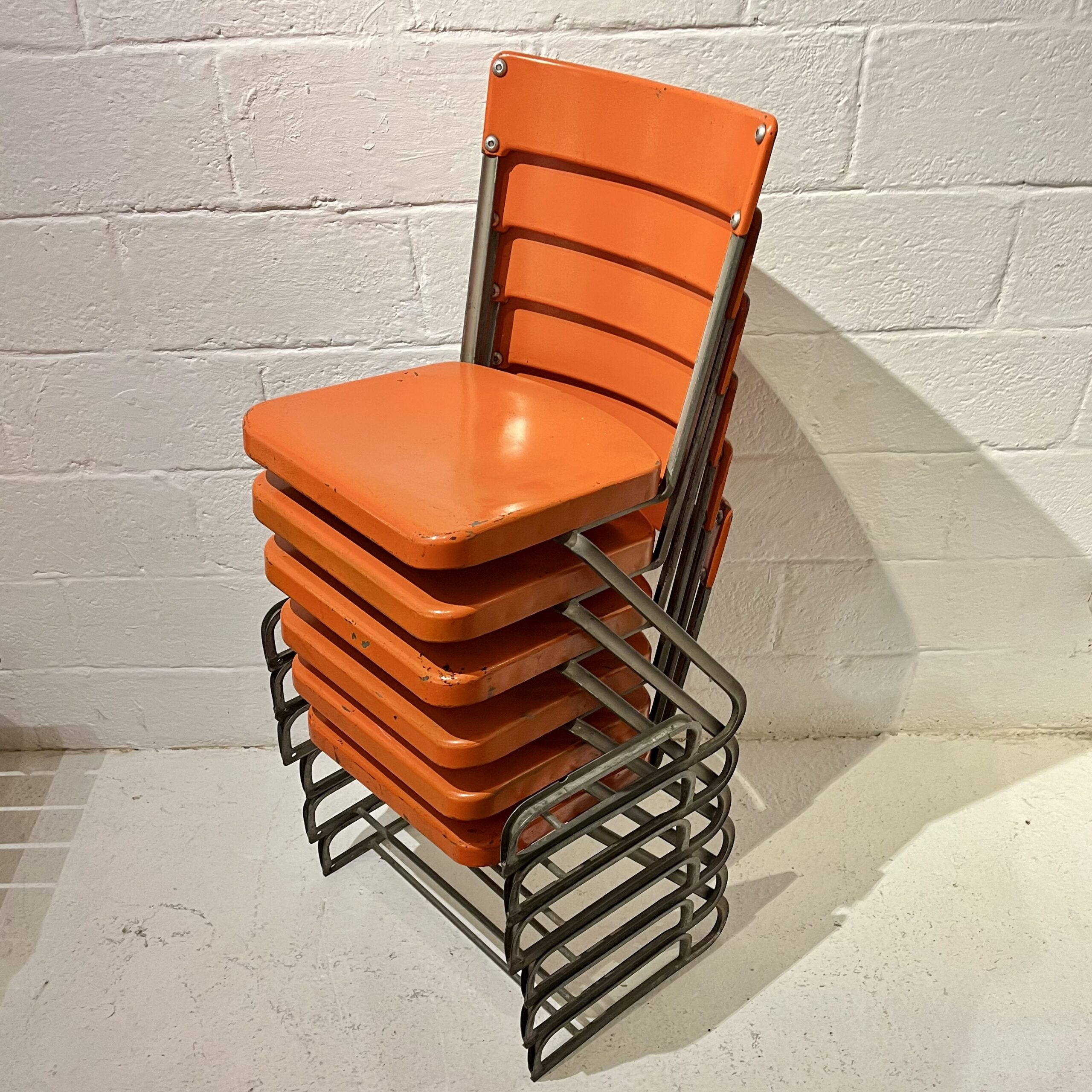 Metal Chairs by Friedrich August Schädler