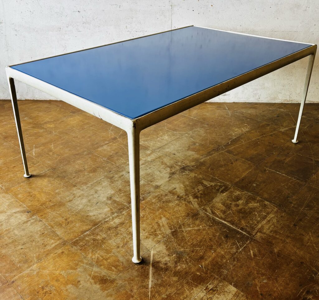 Blue Richard Schultz Outdoor Garden  “1966” Table for Knoll