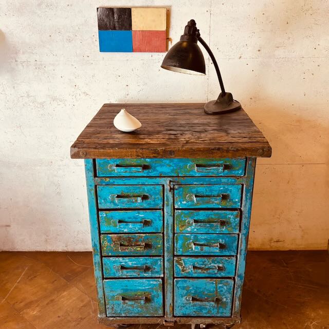 Industrial or Mechanic Workshop Cabinet – Belgium, circa 1960